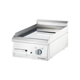 płyta grillowa elektryczna, gładka, 4 kW, chrom | 9736100 STALGAST