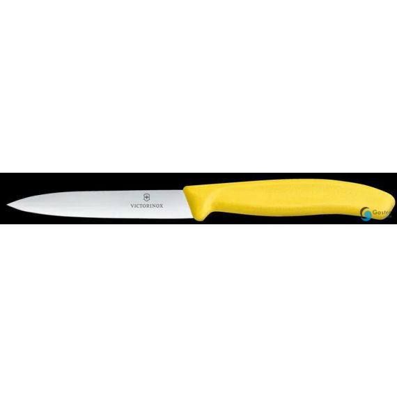 Victorinox Swiss Classic Nóż do jarzyn, gładki, 10 cm, żółty 