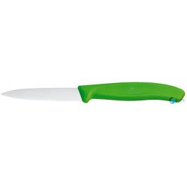 Victorinox Swiss Classic Nóż do jarzyn, ząbkowany, 8cm, zielony