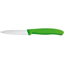 Victorinox Swiss Classic Nóż do jarzyn, gładki, 8 cm, zielony