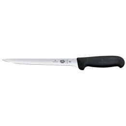Victorinox Fibrox Nóż do filetowania, wąskie ostrze, 20 cm, czarny | 5.3763.20 hendi