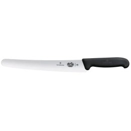 Nóż cukierniczy z ząbkowanym ostrzem, Victorinox, czarny, (L)382mm | 5.2933.26 hendi
