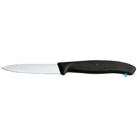 Victorinox Swiss Classic Nóż do jarzyn, gładki, 8 cm, czarny