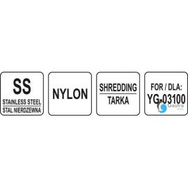  TARCZA DO SZATKOWNICY YG-03100 - DO TARCIA ZIEMNIAKÓW | YG-03154 YATO