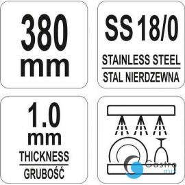  SZPATUŁA CUKIERNICZA WĄSKA 255/ 385 MM | YG-02410 YATO