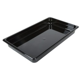 Pojemnik GN 1/1 wys. 6,5 cm z poliwęglanu czarny  - CAMBRO | CM-12CW110 TOM-GAST