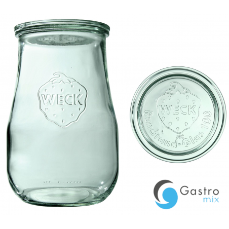 Słoik TULIP 1750 ml z pokrywą - op. 4 szt - WECK | WE-738-100P TOM-GAST 