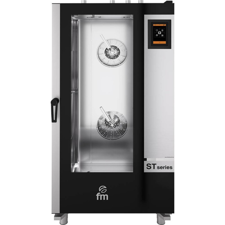 piec konwekcyjno-parowy, gazowy, Gastro-Big, dotykowy, 20xGN1/1, P 38 kW