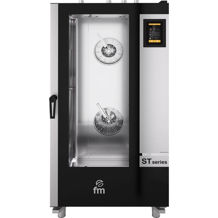 piec konwekcyjno-parowy, gazowy, ST-Bakery-Big, dotykowy, 16x600x400, P 28 kW