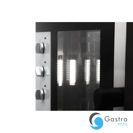 piec konwekcyjno-parowy, STALGAST ClassicCook, manualny, gazowy, 7xGN1/1, P 14 kW 