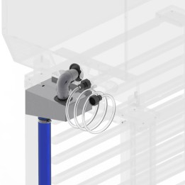 zestaw instalacyjny, modułowy do połączenie 3 urządzeń | 9120711 stalgast