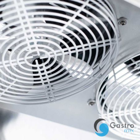 szafa chłodnicza 2 drzwiowa V 1300 l  ze stali nierdzewnej, GN 2/1 | 830130 STALGAST 