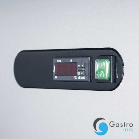 szafa chłodnicza 2 drzwiowa V 1300 l  ze stali nierdzewnej, GN 2/1 | 830130 STALGAST 