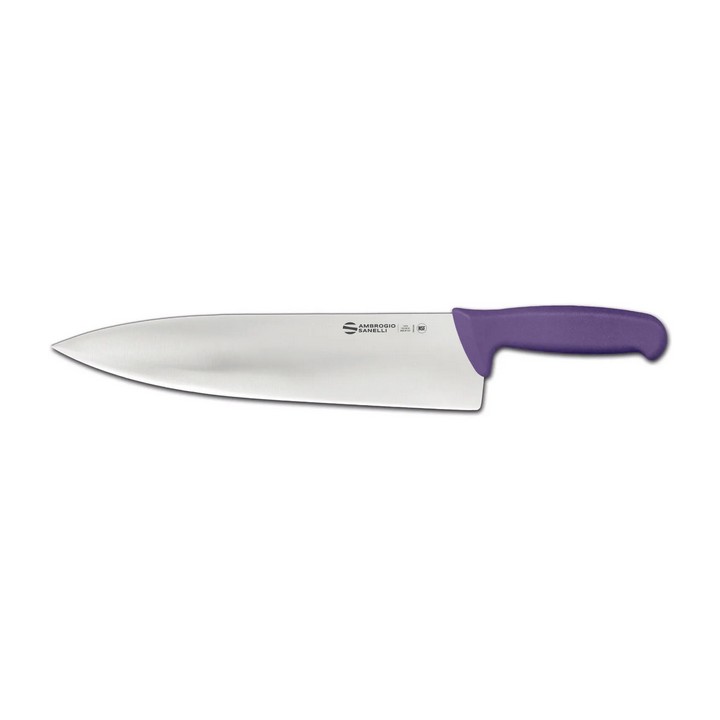 Ambrogio Sanelli Supra Colore-nóż szefa kuchni, FIOLETOWY, 30 cm | S349.030P HENDI