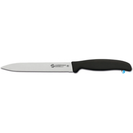 Ambrogio Sanelli Supra, nóż uniewersalny, ząbkowany, 14 cm | S690.014 HENDI 