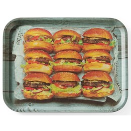 Taca do serwowania tasty burger, 330x430 mm, antypoślizgowa | 508008 HENDI