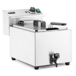 Frytownica XL Profi Line z kranem spustowym, manualna, 10 l | 209424 HENDI
