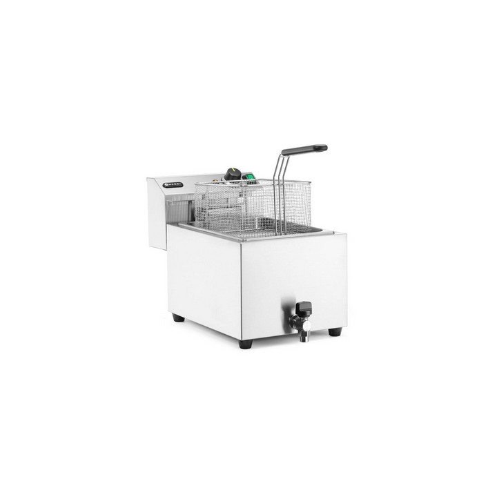 Frytownica XL Profi Line z kranem spustowym, manualna, 10 l | 209424 HENDI