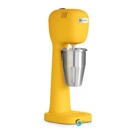 Shaker do koktajli mlecznych – Design by Bronwasser, żółty | 221631 HENDI 