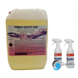 PŁYN PRIMAX F8400 25KG + 2 płyny do dezynfekcji rąk
