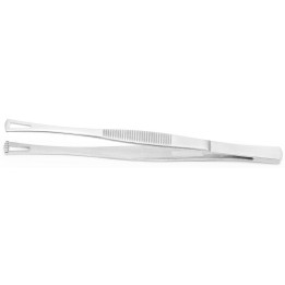 Pęseta z kwadratowymi końcówkami, z otworami, (L)145mm | 680162 hendi