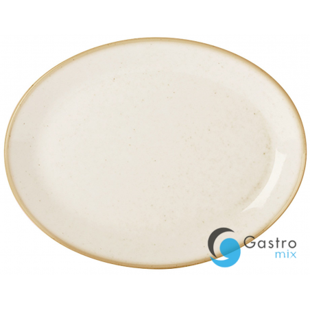 Talerz owalny Sand 240x190 mm | 04ALM001574 FINE DINE 