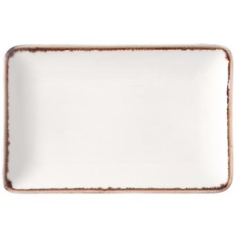 Talerz prostokątny Vanilla 300x200 mm | 781197 FINE DINE