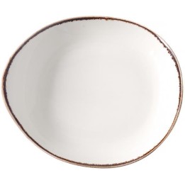 Talerz prezentacyjny Vanilla 270x240 mm | 781623 FINE DINE