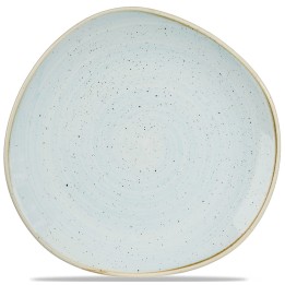 Talerz płytki o organicznym kształcie Stonecast Duck Egg Blu 210 mm | SDESOG81 FINE DINE