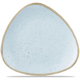 Talerz trójkątny Stonecast Duck Egg Blue 265 mm | SDESTR101 FINE DINE