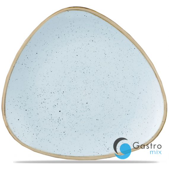 Talerz trójkątny Stonecast Duck Egg Blue 265 mm | SDESTR101 FINE DINE 