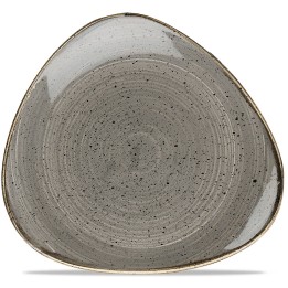 Talerz trójkątny 265 mmStonecast Peppercorn Grey | SPGSTR101 FINE DINE