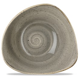 Miska trójkątna Stonecast Peppercorn Grey 600 ml | SPGSTRB91 FINE DINE