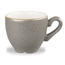 Filiżanka do espresso Stonecast Peppercorn Grey 90 ml | SPGSCEB91 FINE DINE