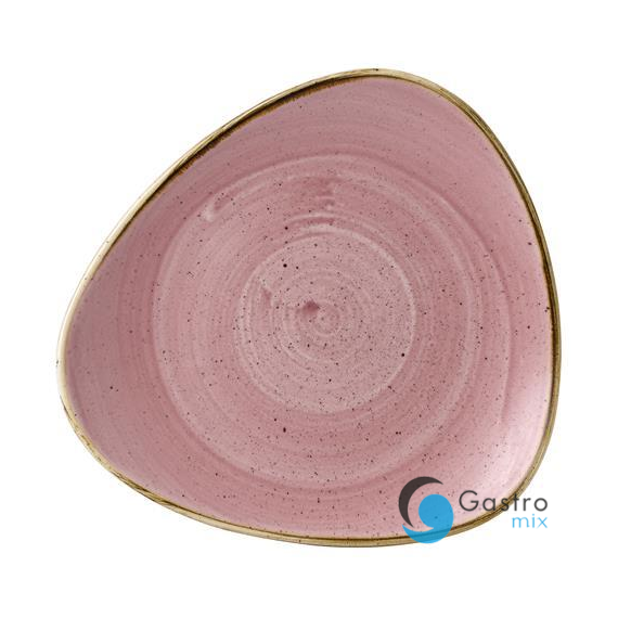 Talerz trójkątny 229 mm Stonecast Petal Pink  | SPPSTR91 FINE DINE 