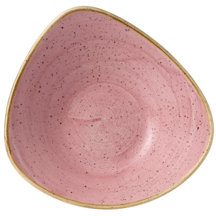 Miska trójkątna Stonecast Petal Pink 153 mm, 260 ml   | SPPSTRB61 FINE DINE