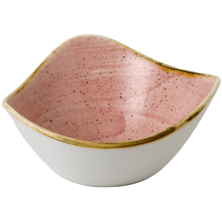 Miska trójkątna Stonecast Petal Pink 153 mm, 260 ml   | SPPSTRB61 FINE DINE
