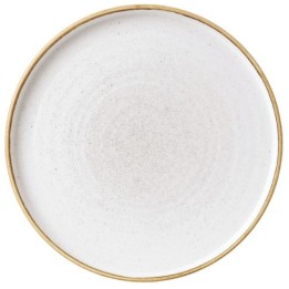 Talerz płytki z rantem 260 mm  Stonecast Barley White | SWHSWP261 FINE DINE