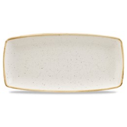 Półmisek 295x140 mm  Stonecast Barley White | SWHSOP111 FINE DINE