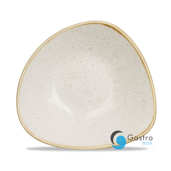 Miska trójkątna 185 mm Stonecast Barley White  | SWHSTRB71 FINE DINE 