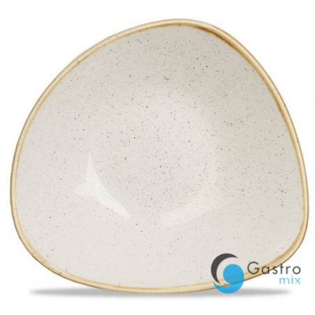 Miska trójkątna 185 mm Stonecast Barley White  | SWHSTRB71 FINE DINE 