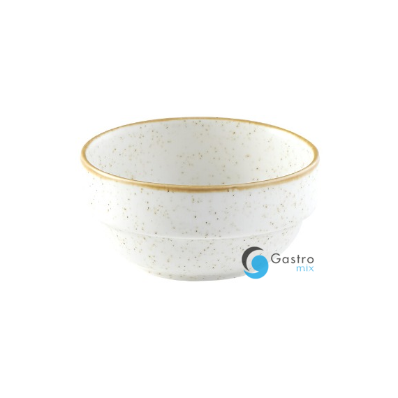 Miska sztaplowana Stonecast Barley White 115x(H)55 mm | SWHSVB141 FINE DINE 