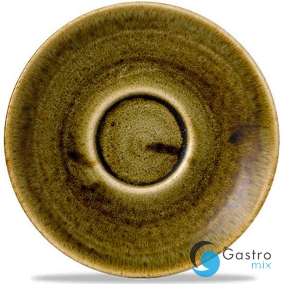 Spodek 118 mm espresso Stonecast Plume Green | PLGRESS1 FINE DINE 