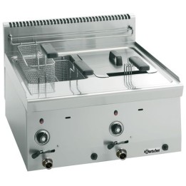 Frytownica gazowa 2x8 l | BARTSCHER, 600 Imbiss | 1315213