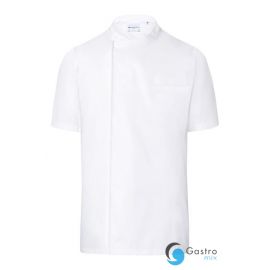 Kucharska koszula Basic, krótki rękaw  ROZMIAR XL  BIAŁA| BJM3 KARLOWSKY