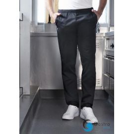 Wsuwane spodnie Essential, z ekologicznego  materiału  ROZMIAR XL CZARNE | HM14 KARLOWSKY