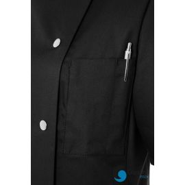  Damska kucharska bluza Greta  ROZMIAR 44  (małe L )  CZARNA | JF4  KARLOWSKY