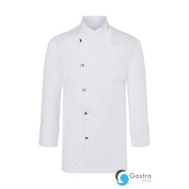 Męska kucharska bluza Lars ROZMIAR 50  ( większe M ) biała | JM14  KARLOWSKY