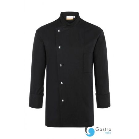 Męska kucharska bluza Lars ROZMIAR 52  ( małe L ) czarna | JM14  KARLOWSKY 
