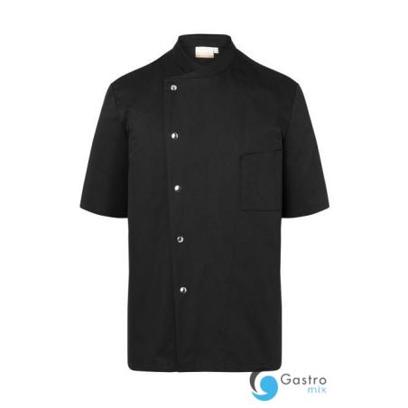 Męska kucharska bluza Gustav ROZMIAR  54  ( większe L ) czarna | JM15  KARLOWSKY 